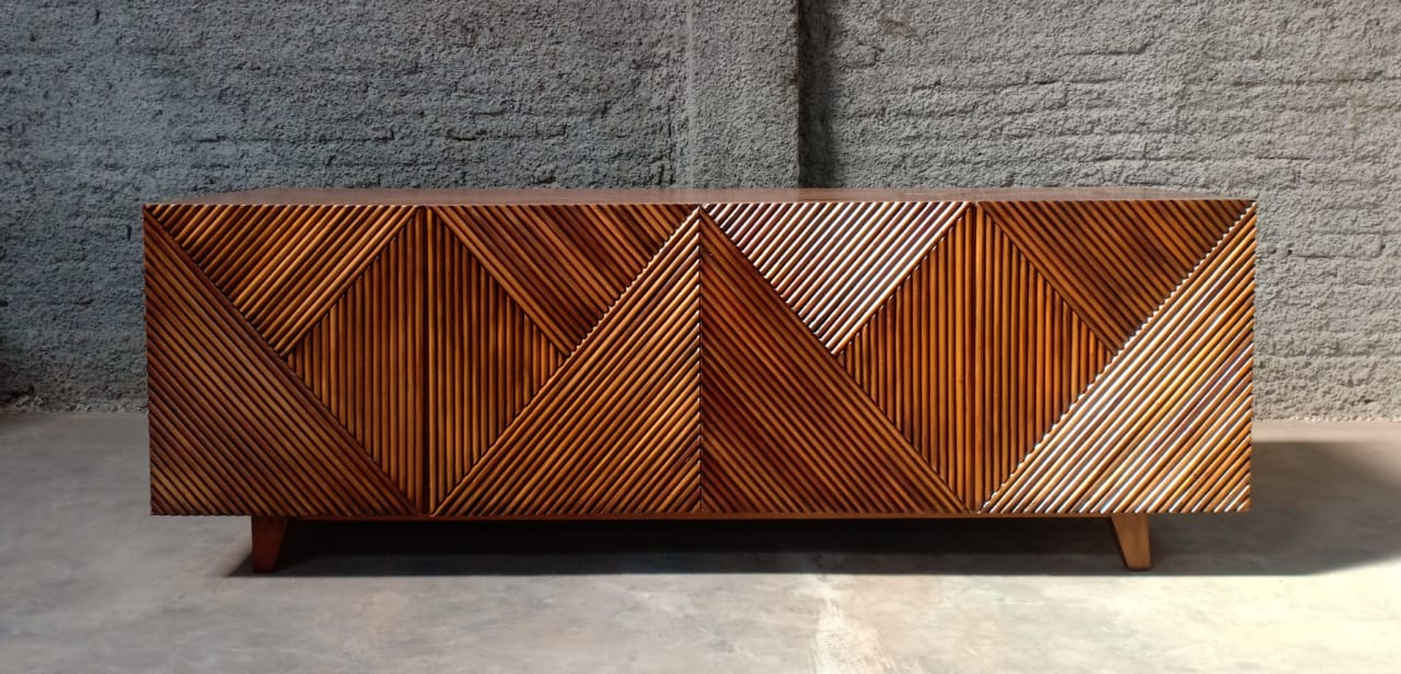 Wood Crafted Console